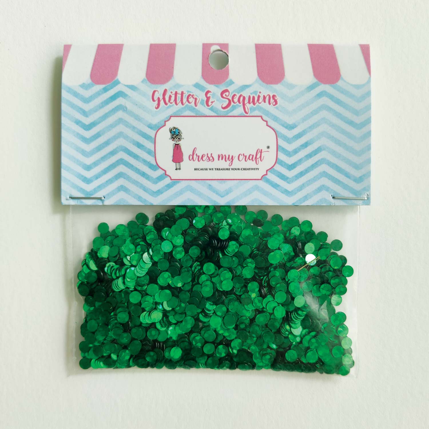 Christmas Confetti Green