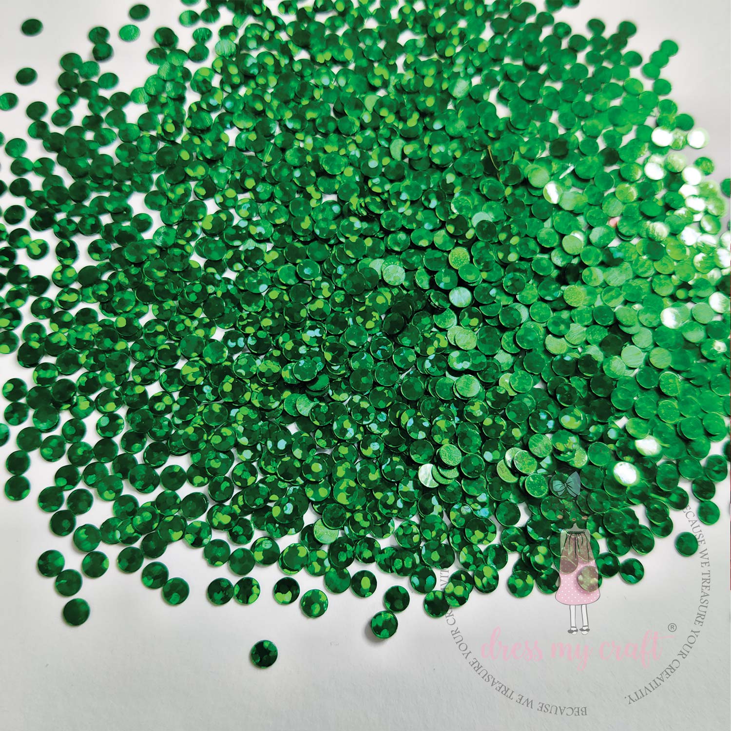 Christmas Confetti Green