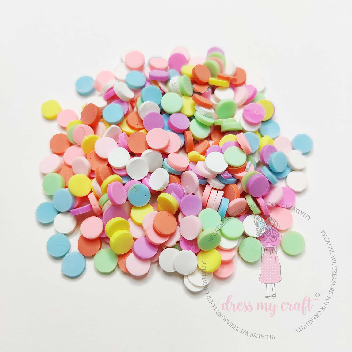 Tropical confetti Slices - 8gm