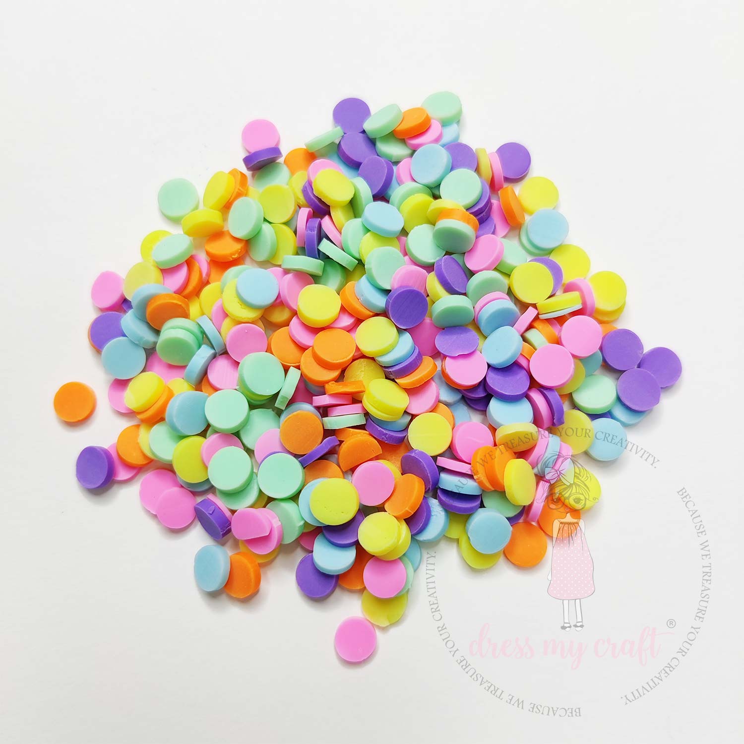 Rainbow Confetti Slices - 8gm