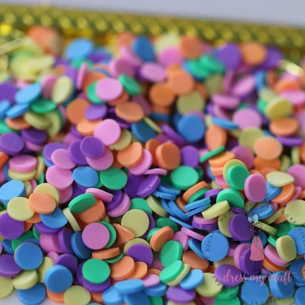 Rainbow Confetti Slices - 8gm