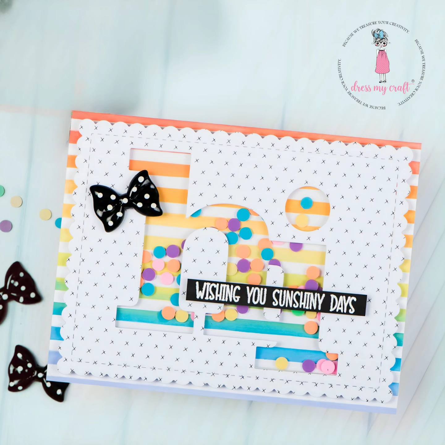 Rainbow Confetti Slices - 8gm