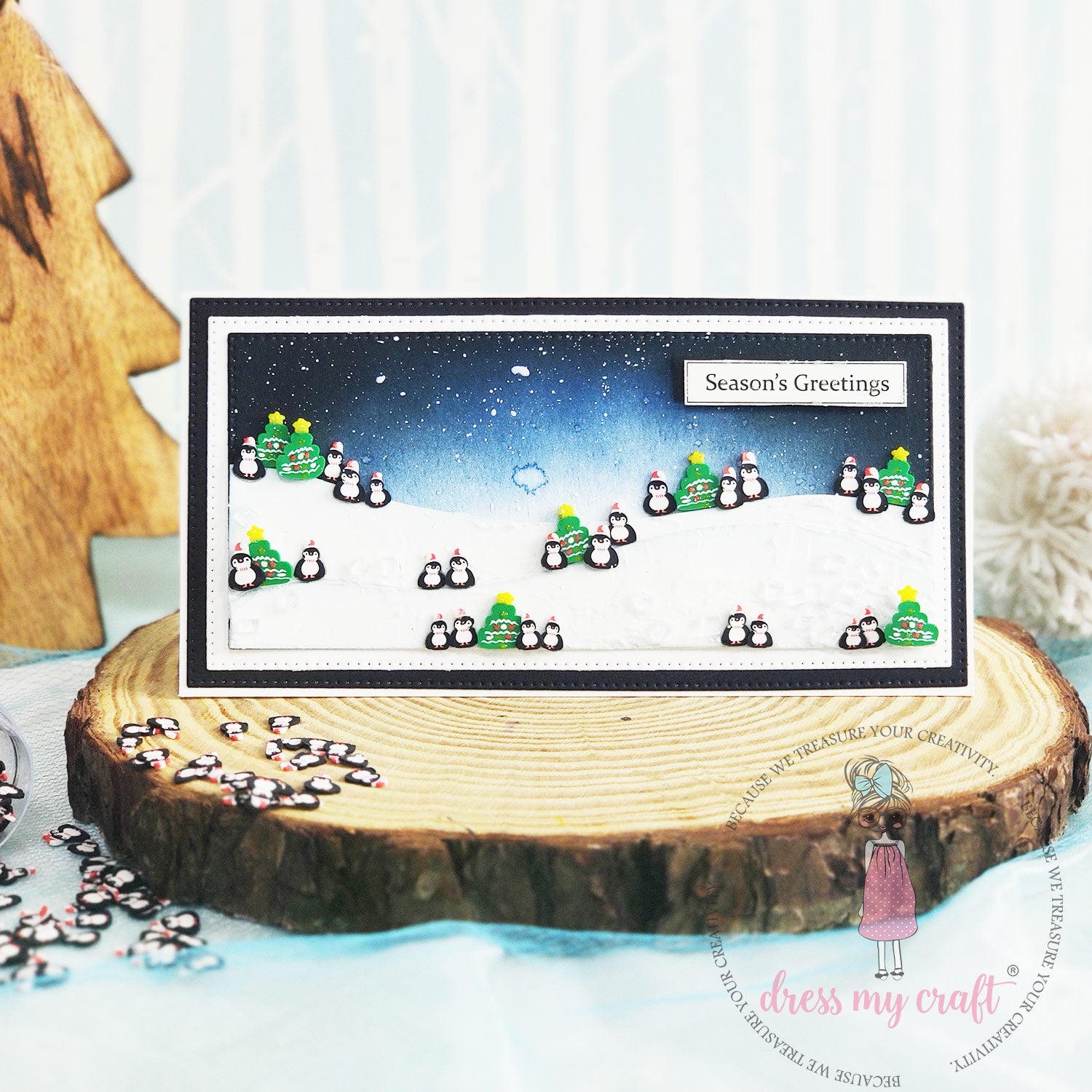 Christmas Penguin Slices