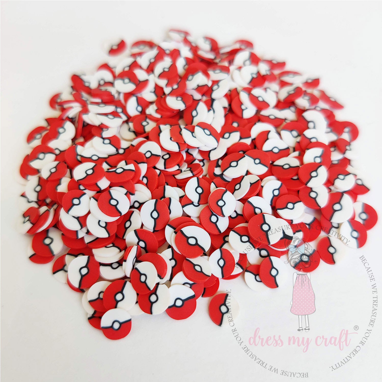 Pokeball Slices - 8gm