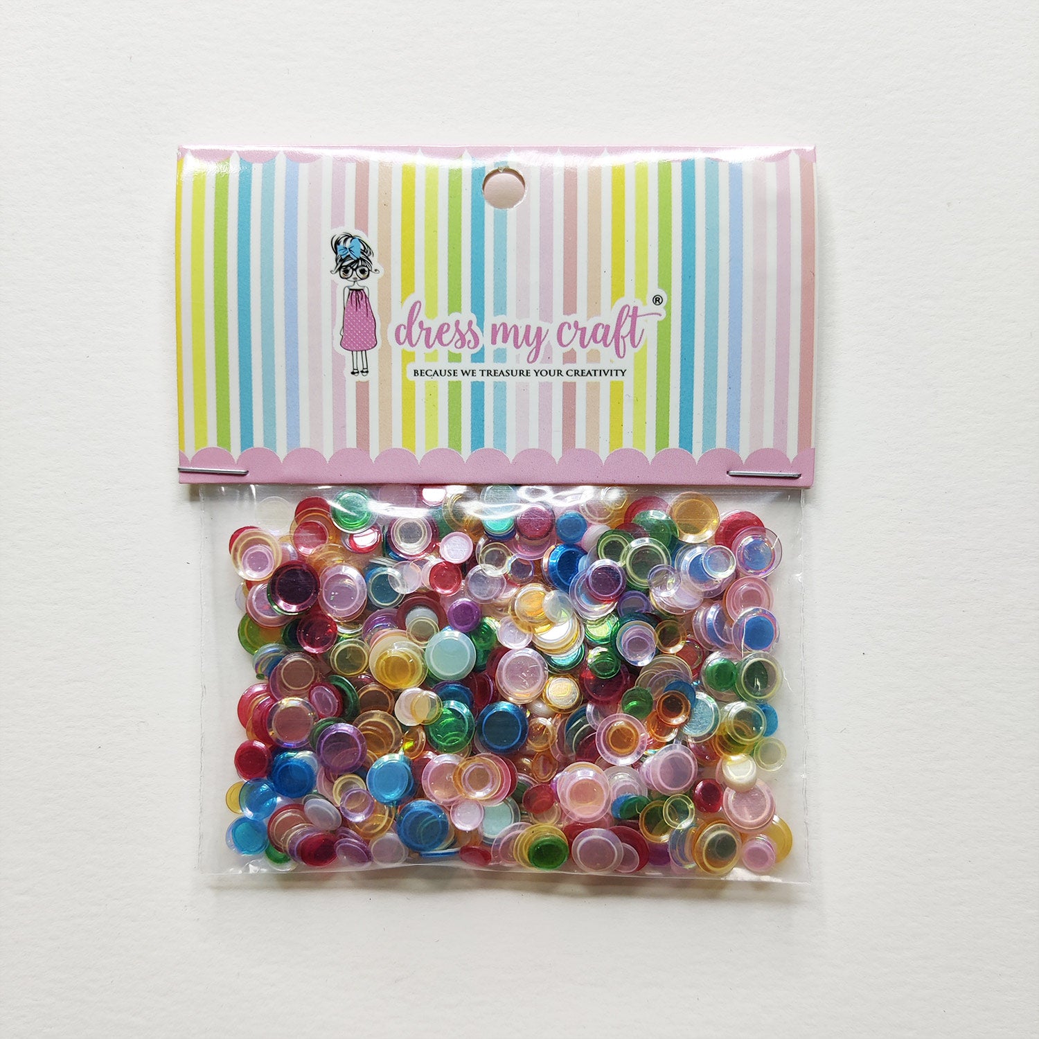 Rainbow Cup Sequins - 8gm