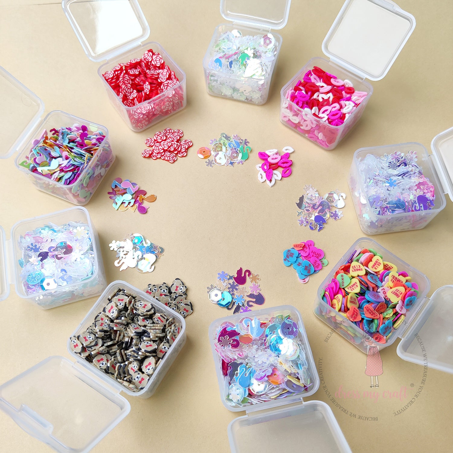 Love Mix Sequins & Slices Combo Pack