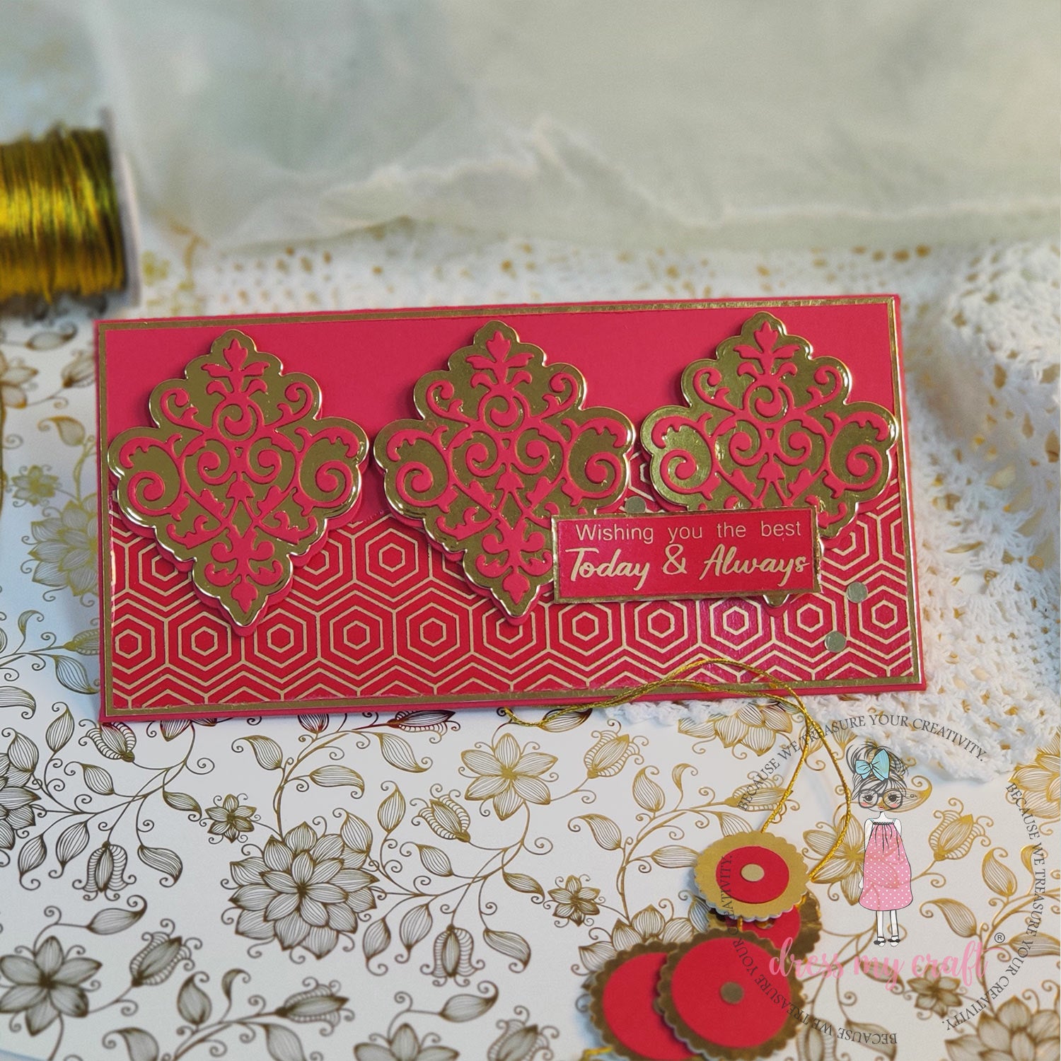 1" Scalloped Circle Punch