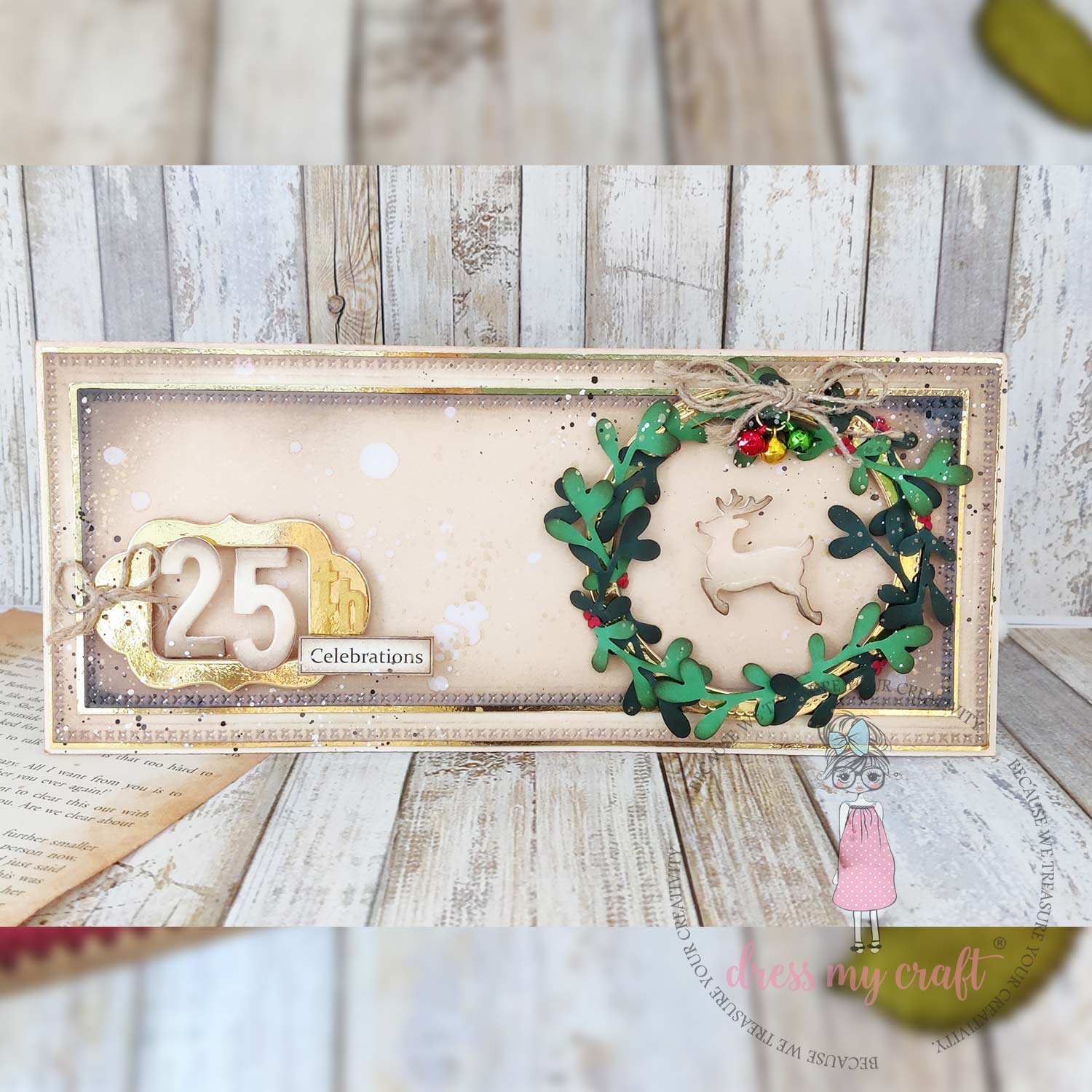 1.5' Christmas Leaf Punch