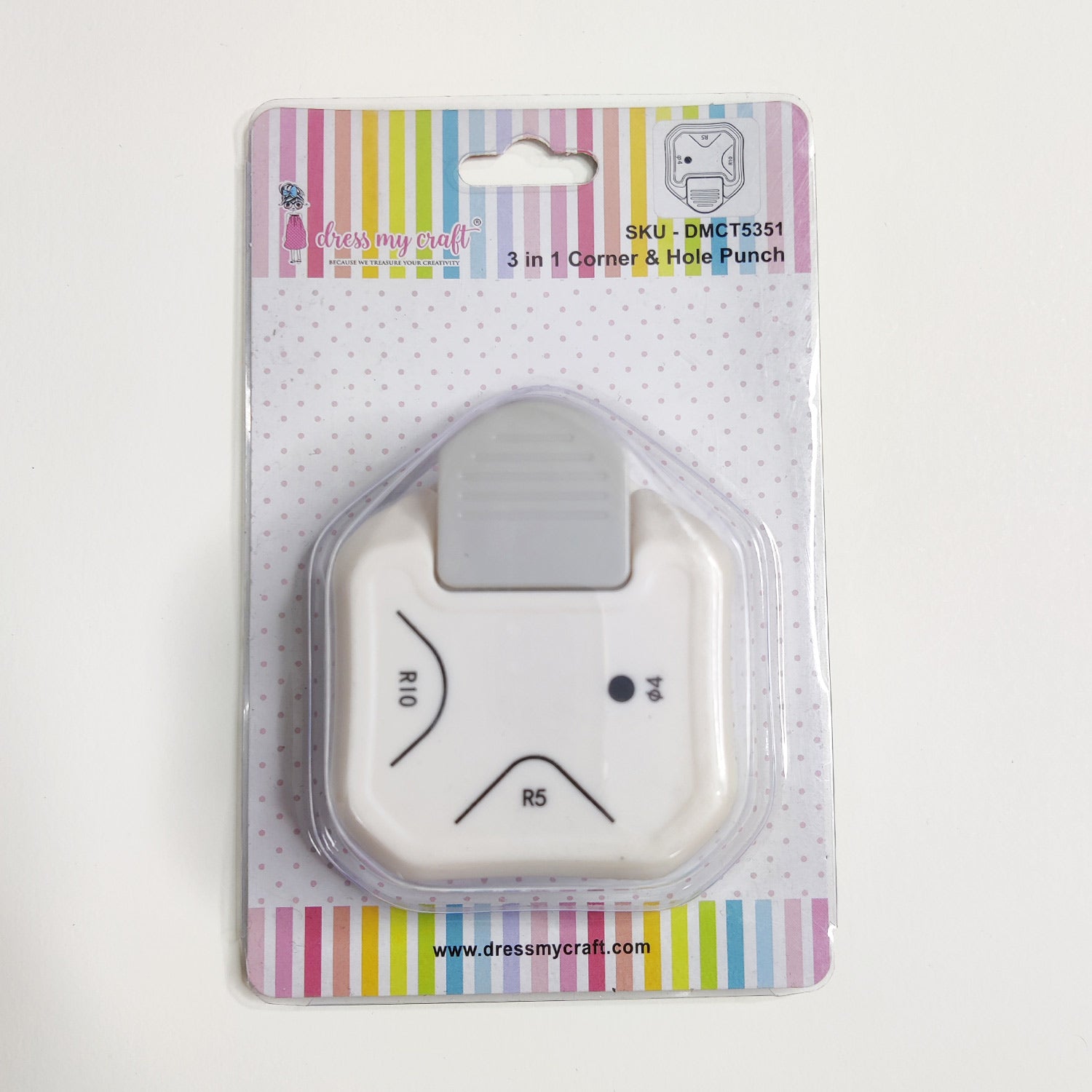 3 In 1 Corner & Hole Punch