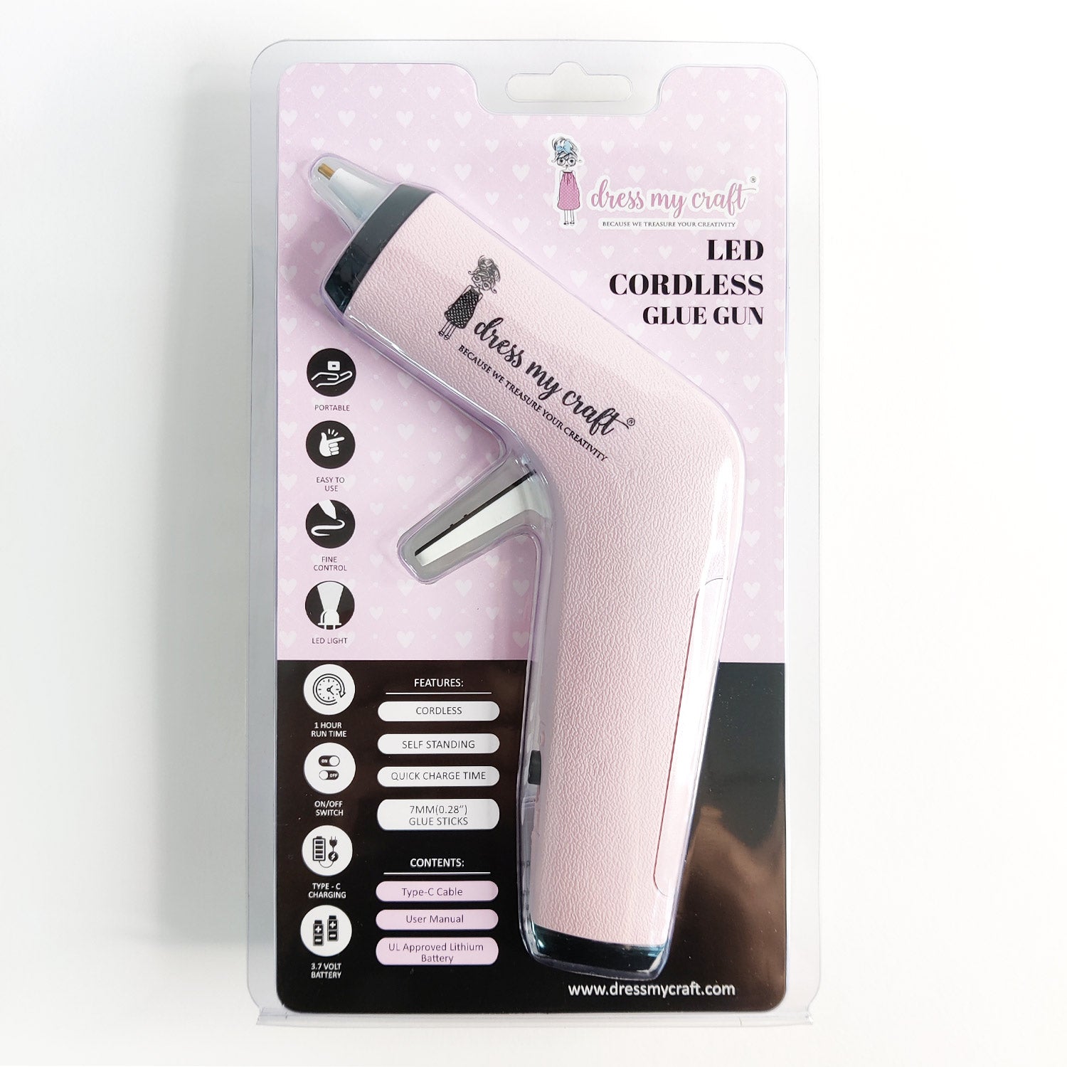 LED Cordless Glue Gun