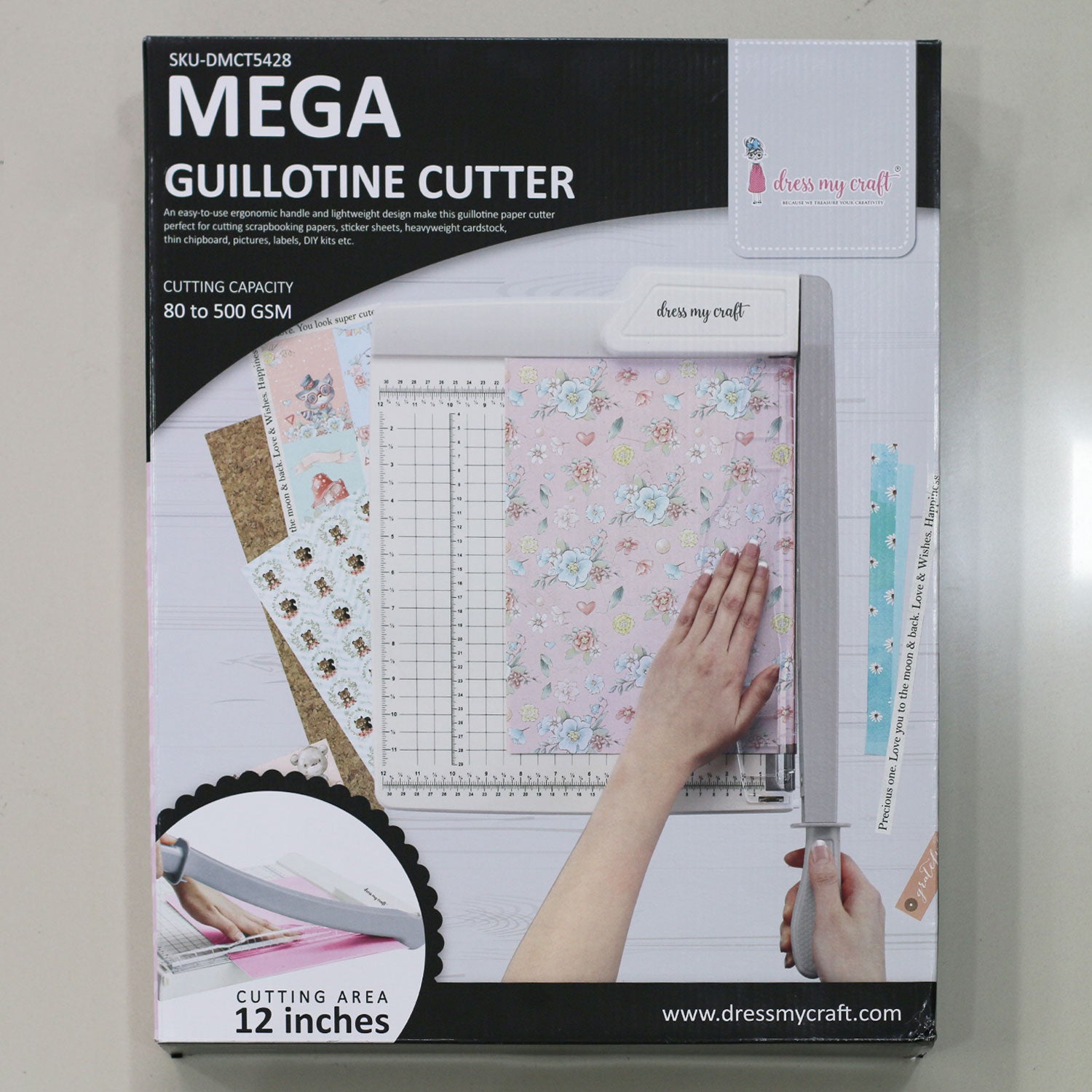 Mega Guillotine Cutter - 12 X 12 inches
