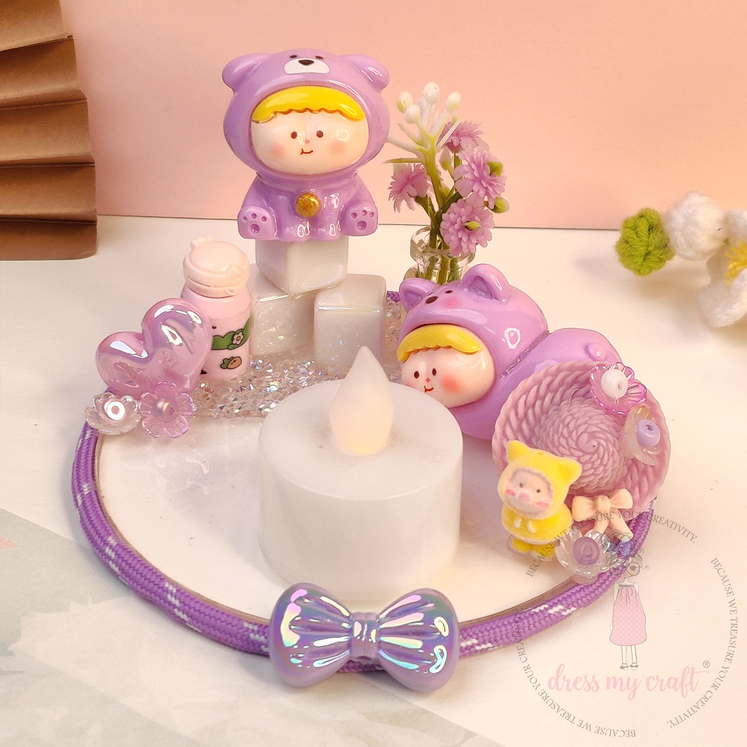 Dreamland Tealight Holders Class With Kit & Tutorial