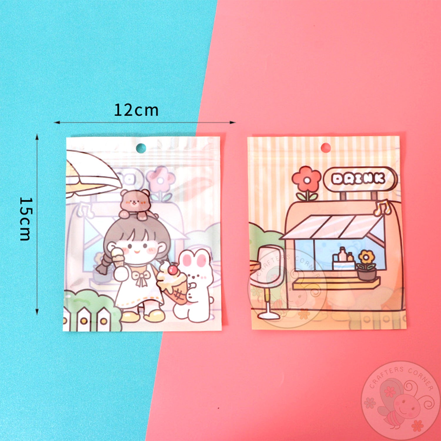 Spring Drink - Zip Lock Storage Bags