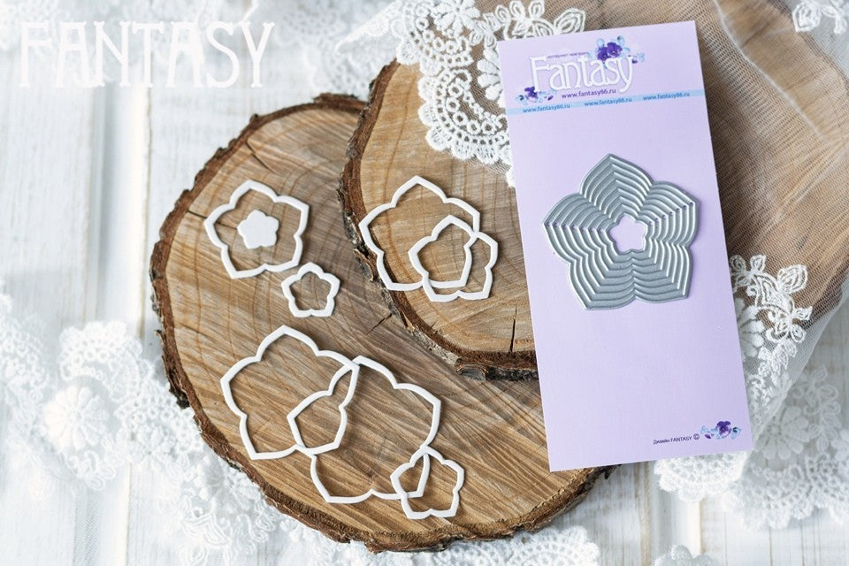 Fantasy Die-Cutting Knife "Elegant Flower Shape"