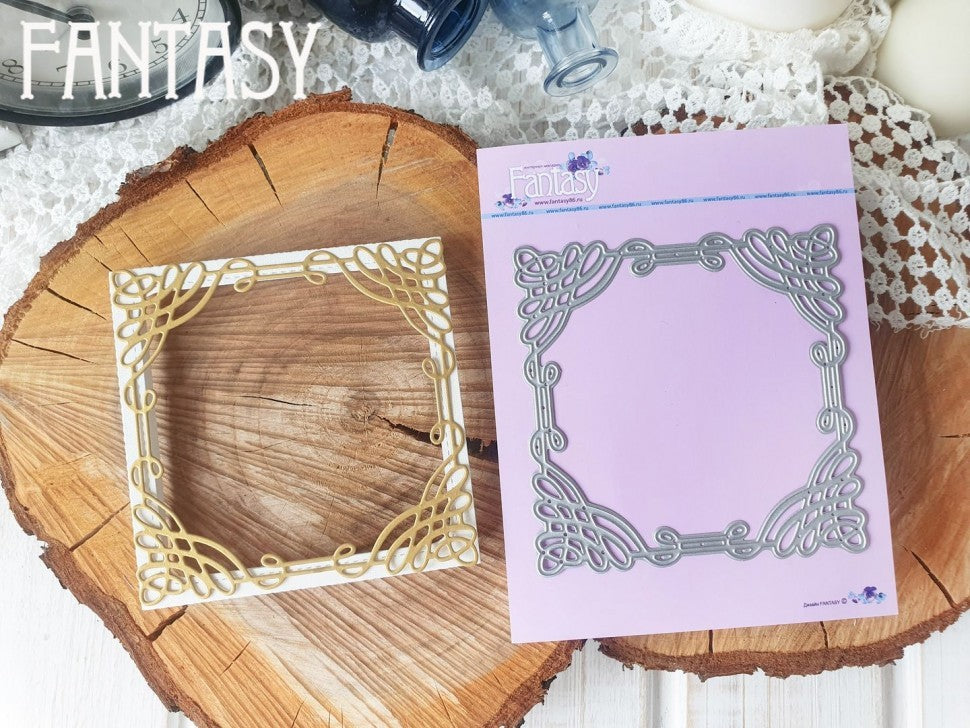 Fantasy Upgrade Die Cutter for Photo Frame 10*10 cm "Azhure 1124"