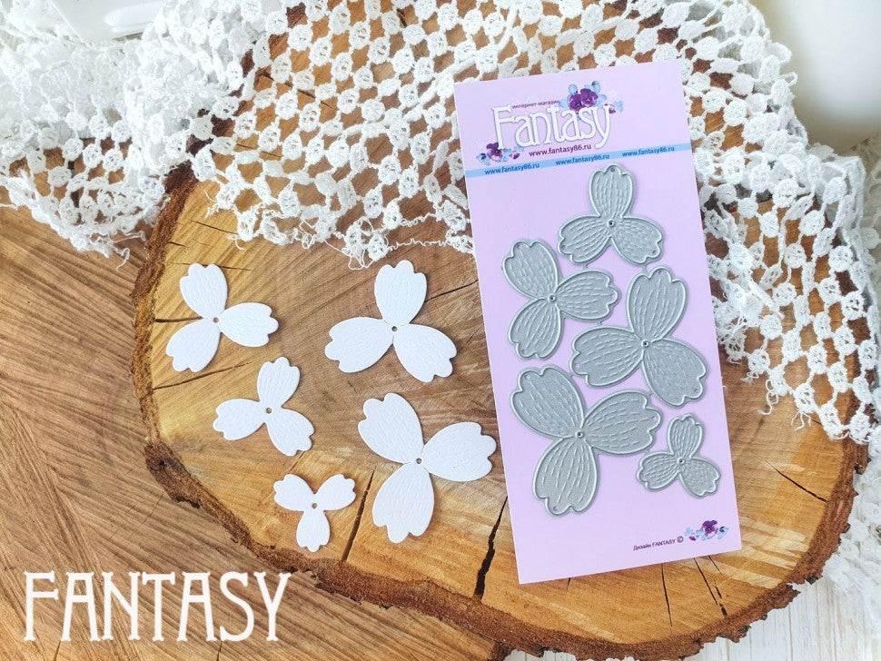 Fantasy Cutting Drill "May Trefoil" Size 9*5 cm