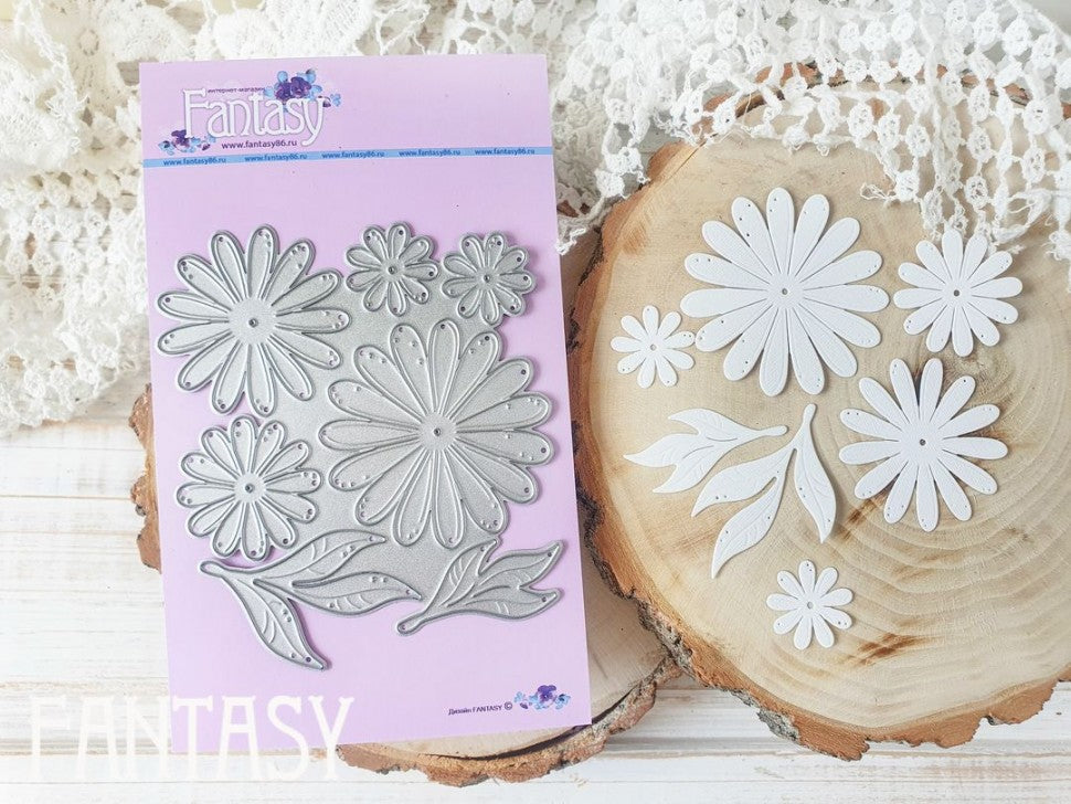 Fantasy Die-Cutting Knife "May Chamomile" size 9.5*8.5 cm