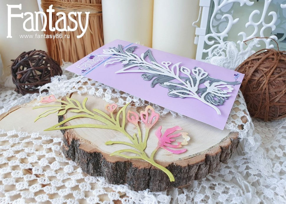 Fantasy Cutting Drill "Flowering Shoot-2 1348"