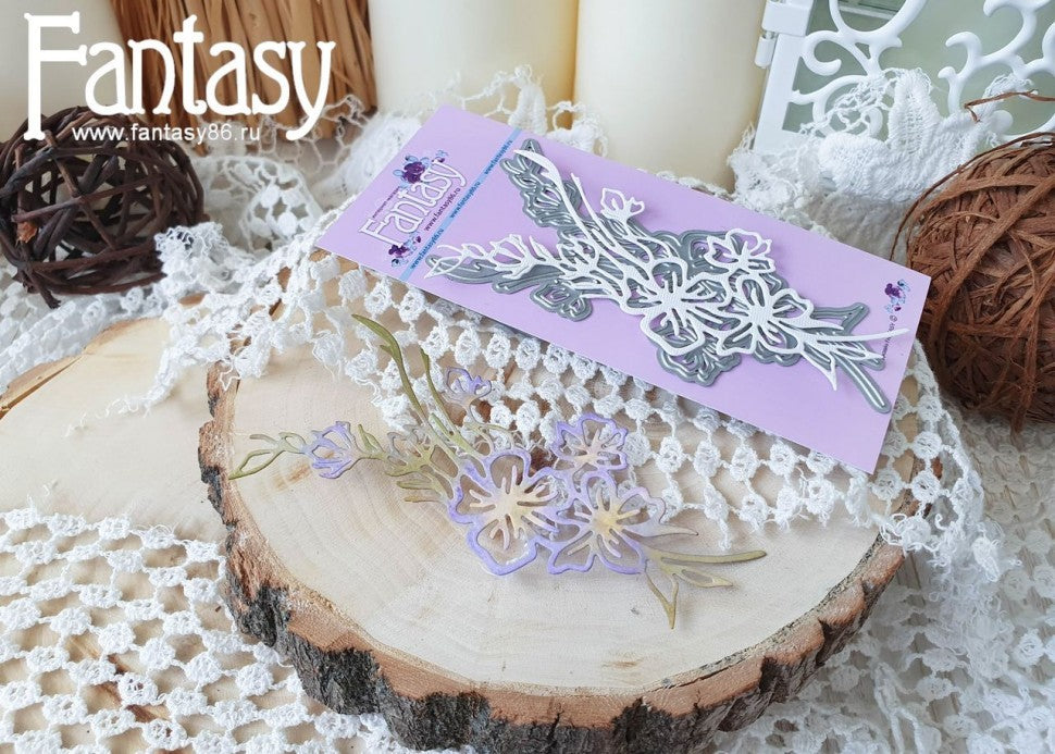 Fantasy Cutting Drill "Flowering Branch 2 -1381"