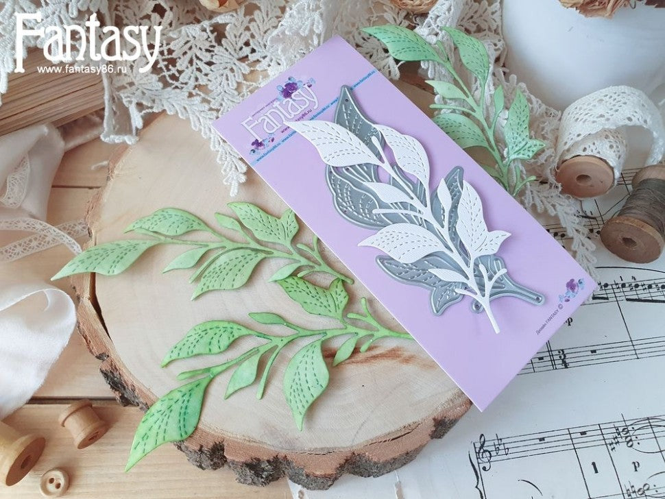 Fantasy Cutting Knife "Tea Branch 1486"