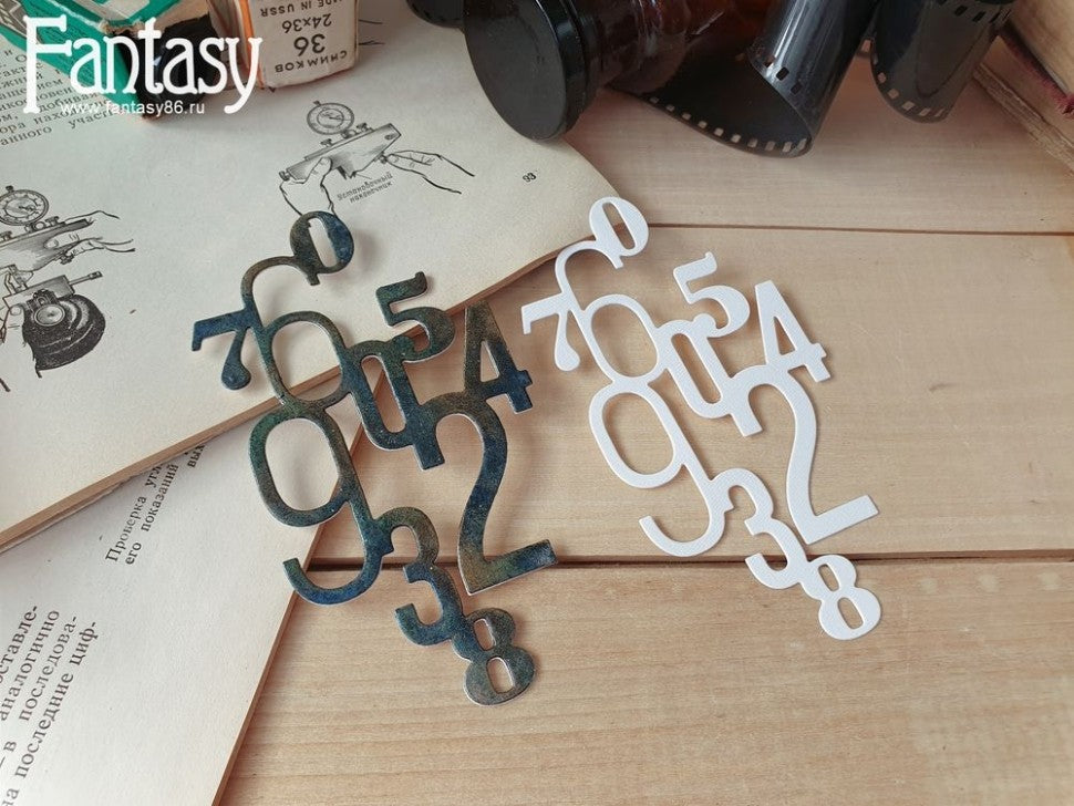 Fantasy Die-Cutting Knife "Numbers 1499"