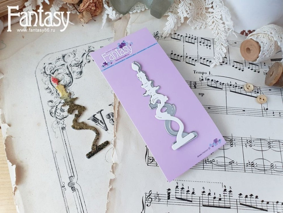 Fantasy die-cutting knife "Candlestick 1510"