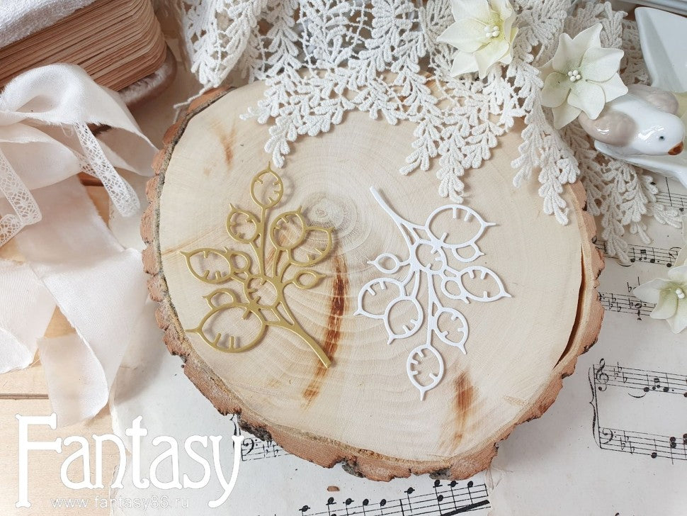 Fantasy Cutting Drill "Lunaria Branch 1519"