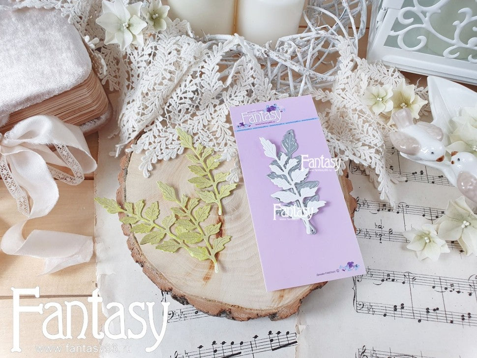 Fantasy Cutting Knife "Leuzea Leaf 1543"
