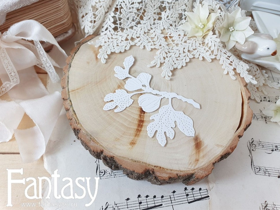 Fantasy cutting knife "Fig branch 1582"