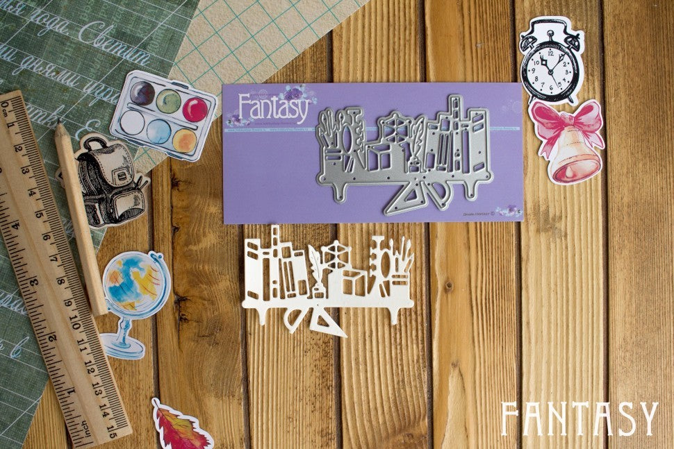 Fantasy cutting knife "School shelf 3"