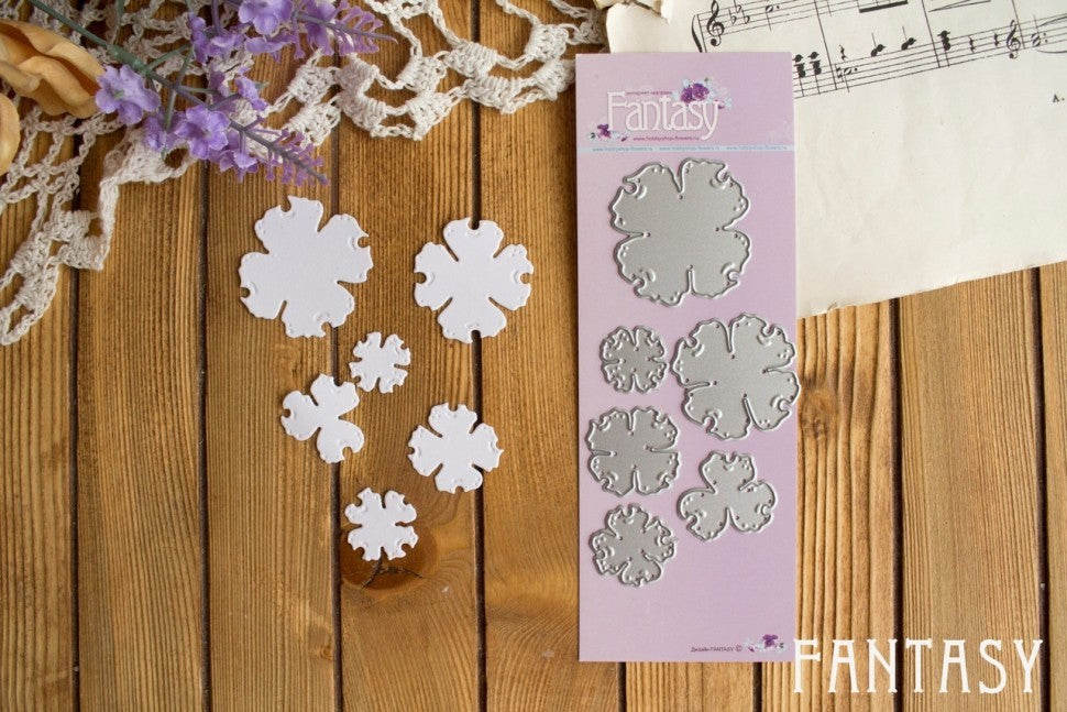 Fantasy "Lace Rose" Cutting Dies