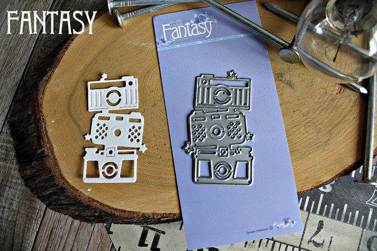 Fantasy Die-Cutting Knife "Cameras"