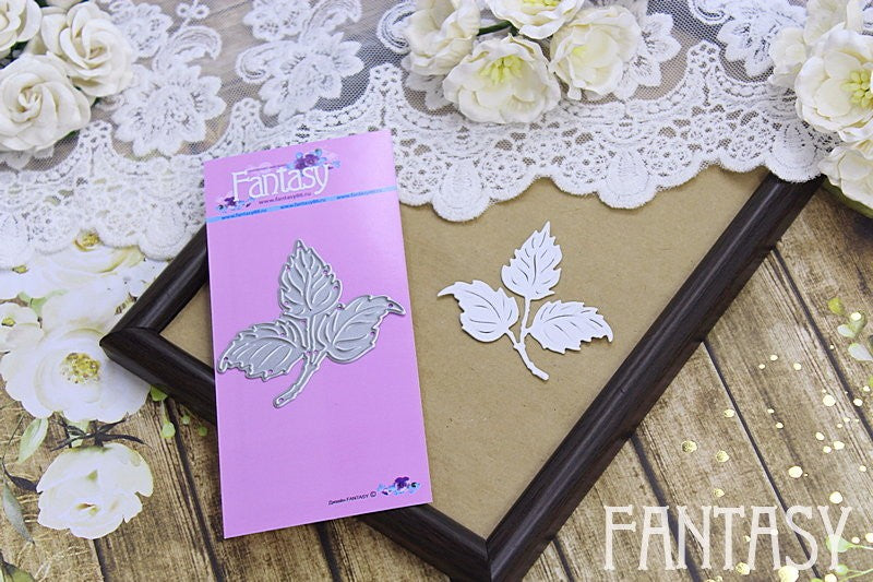 Fantasy Cutting Dies "Mini Rose Leaf 1"