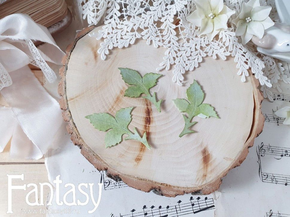 Fantasy die cutter "Rose leaf 1574"