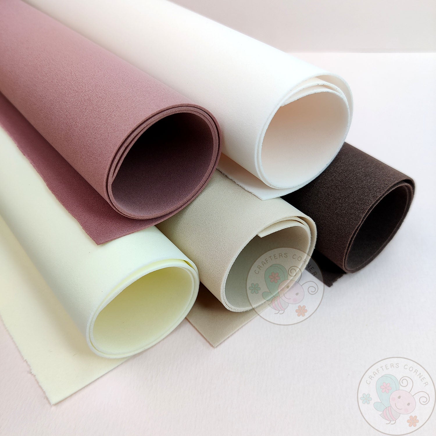 Brown Family - Foamiran Sheets