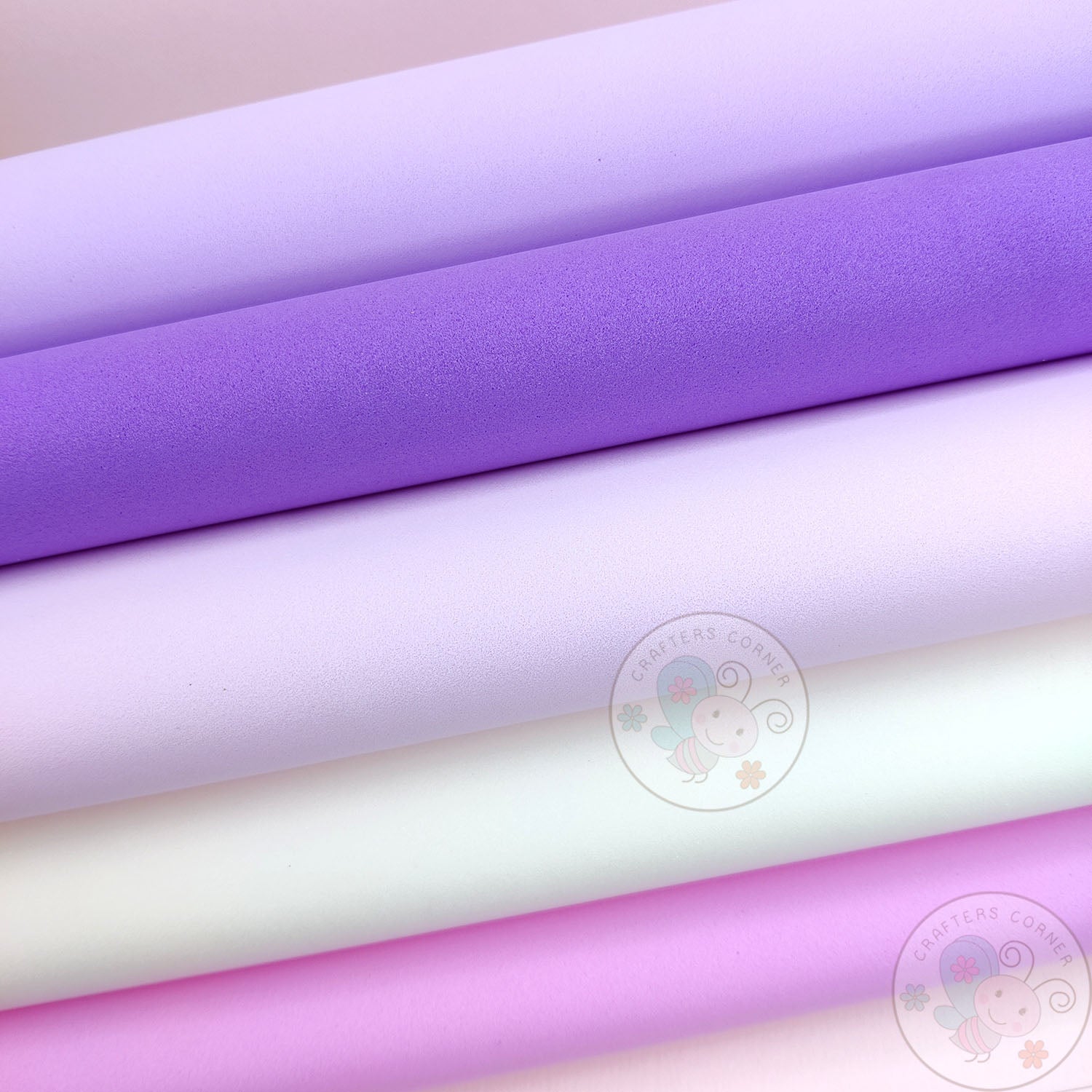 Purple Family - Foamiran Sheets