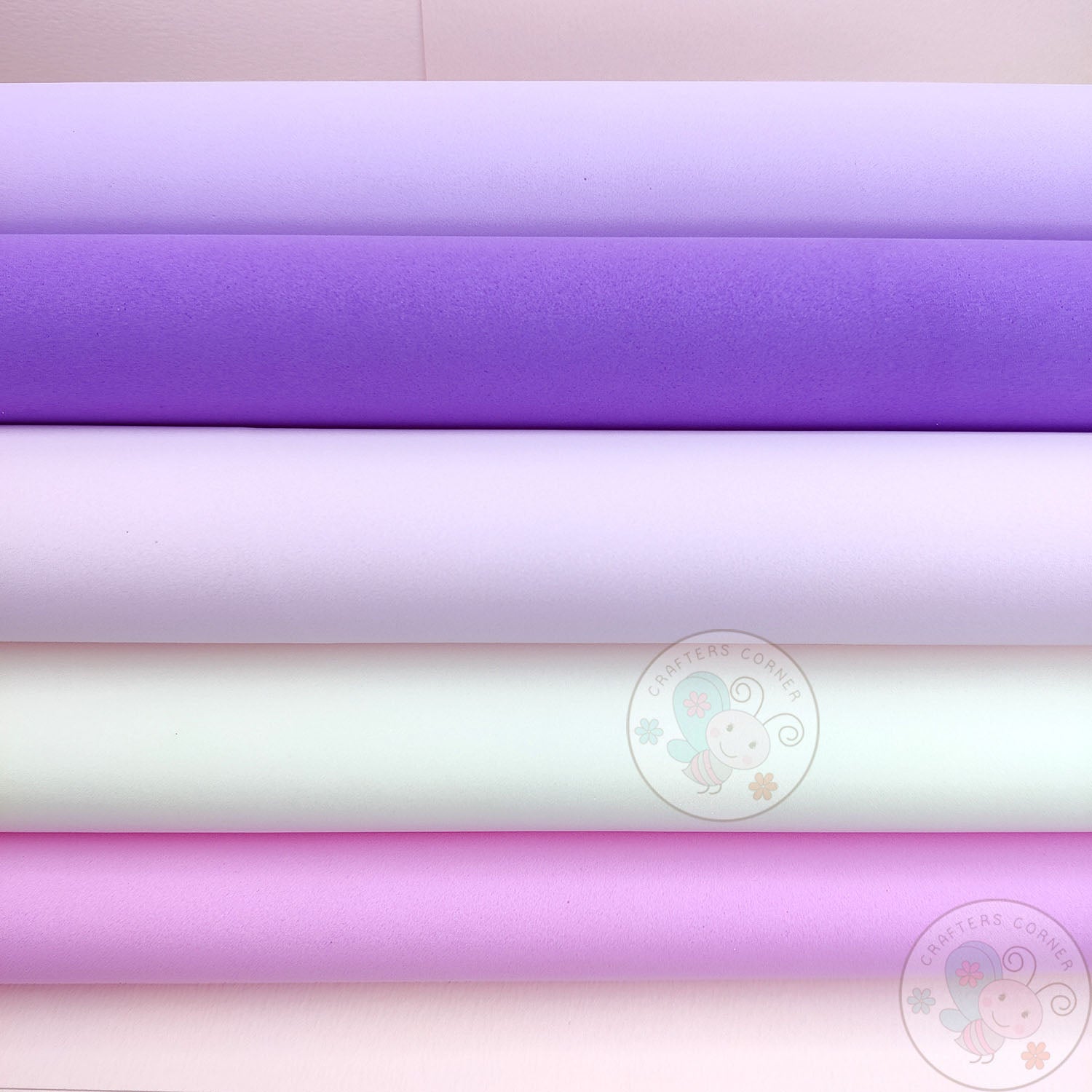 Purple Family - Foamiran Sheets