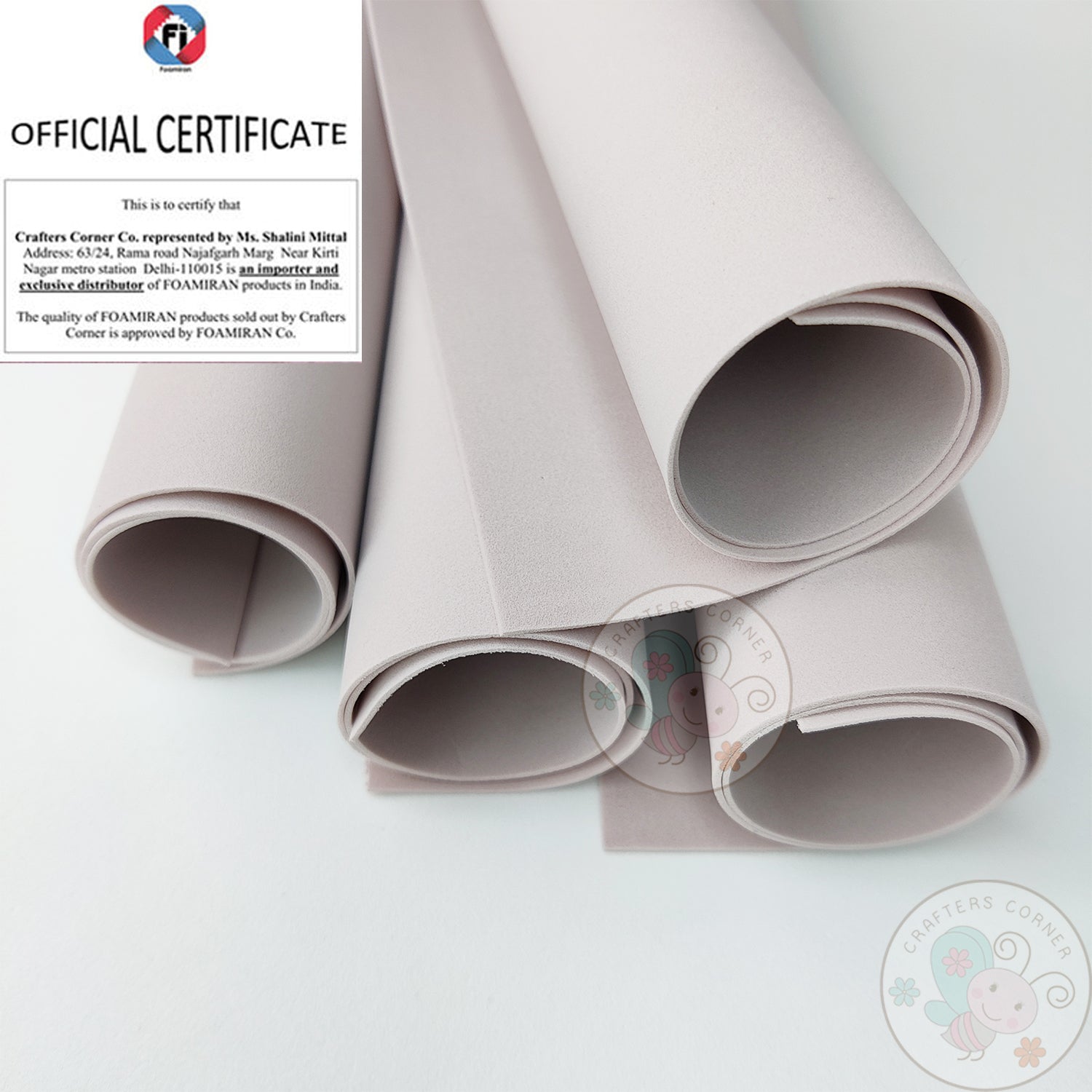 Foamiran Sheet - Light Latte (Special Color)