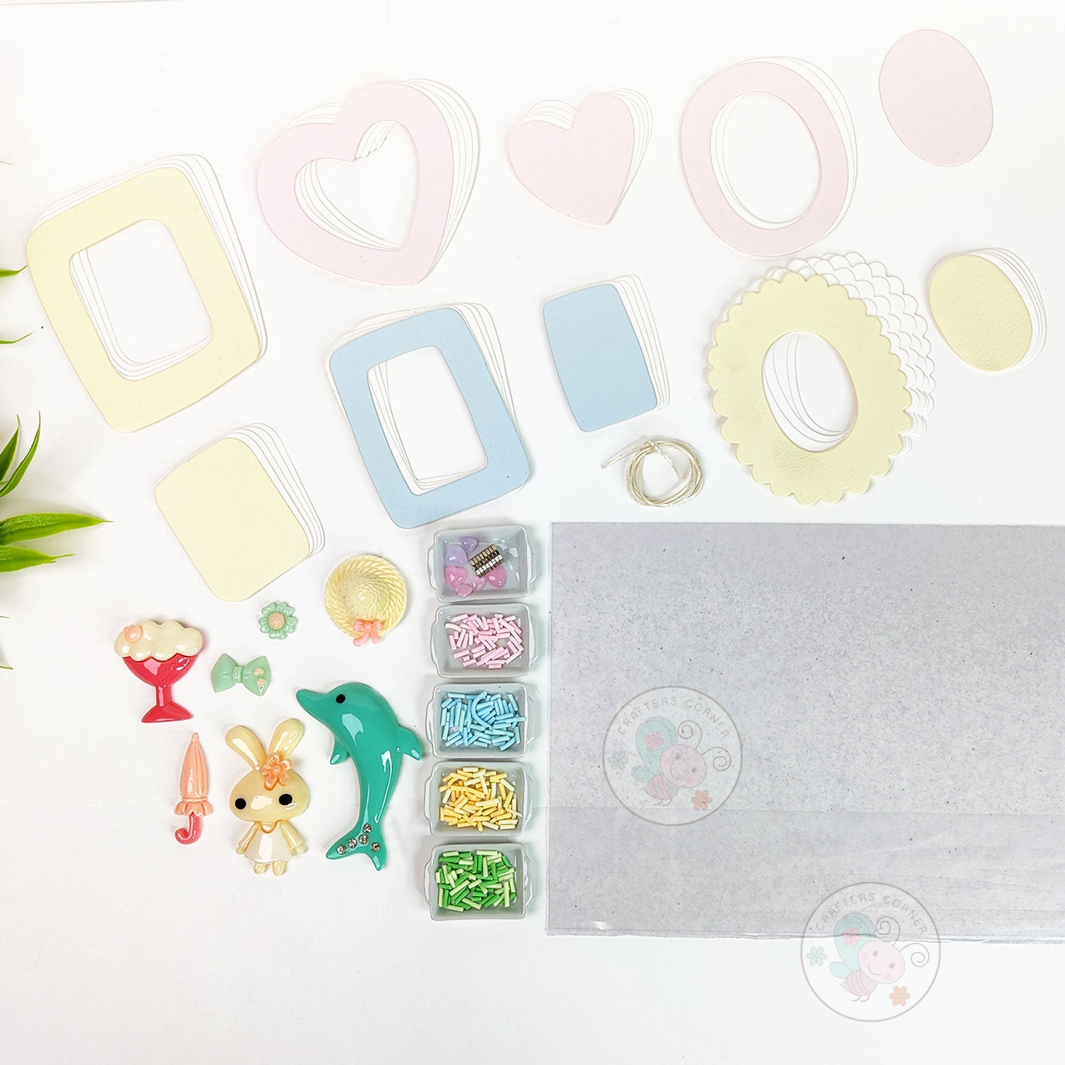 Cute Frame Magnets With Kit & Tutorial