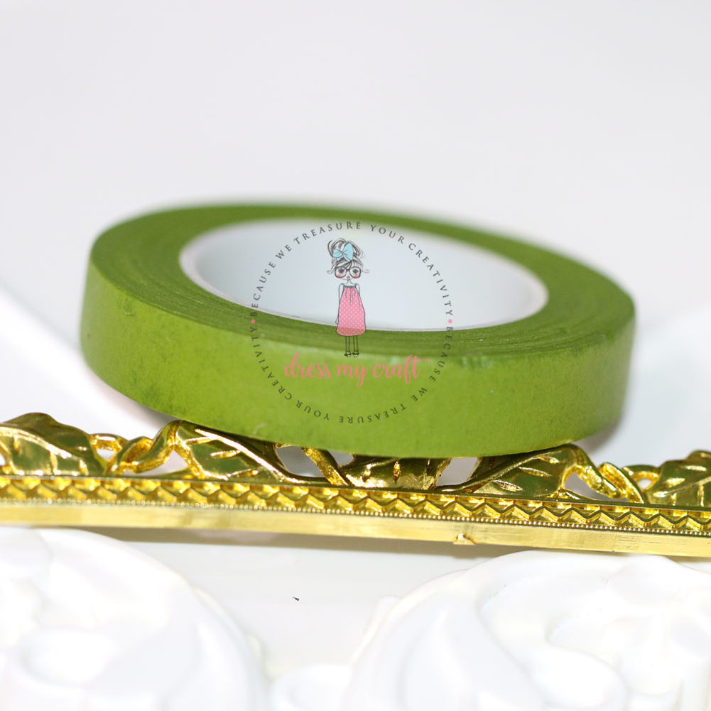Self Adhesive Floral Tape - Olive Green