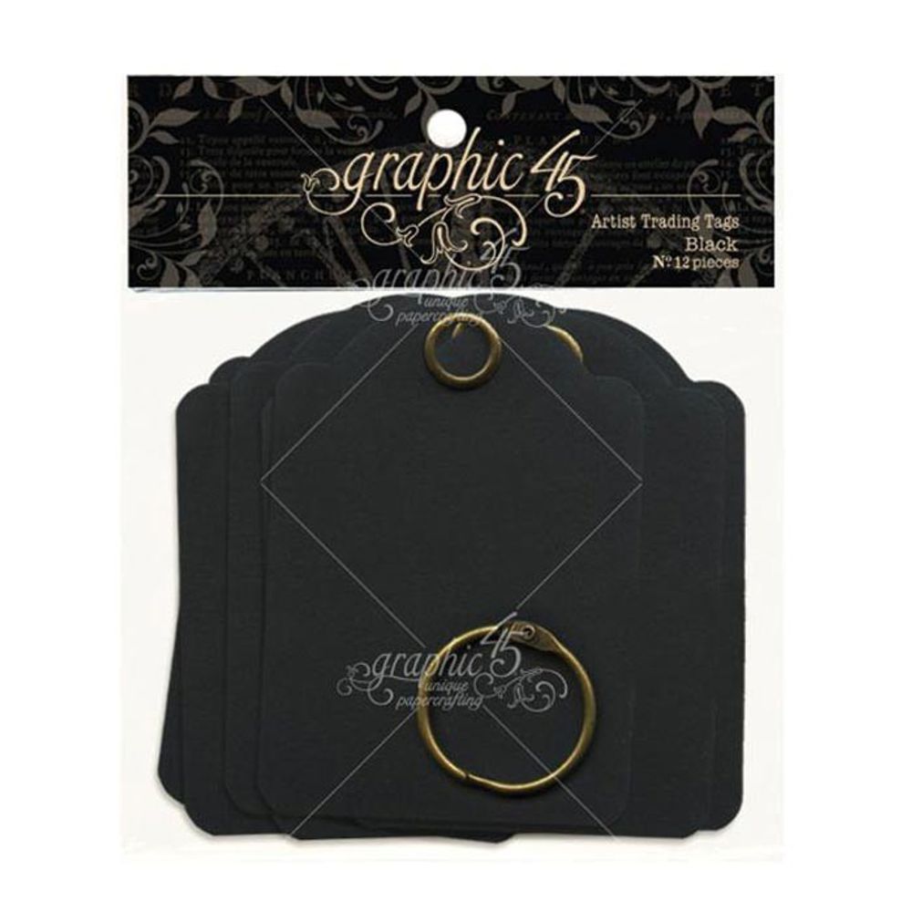 Black - Trading Tags