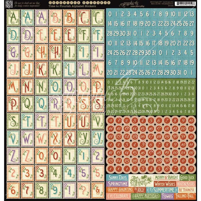 Alphabet - Stickers