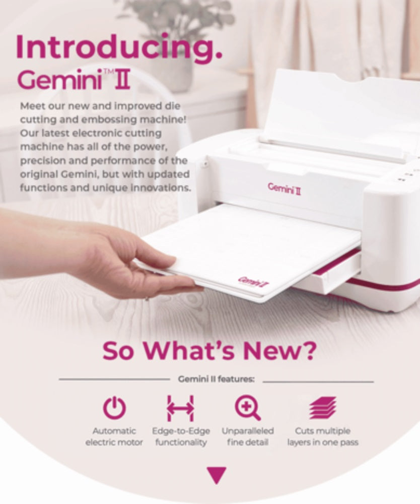 Gemini II Die Cutting and Embossing Machine