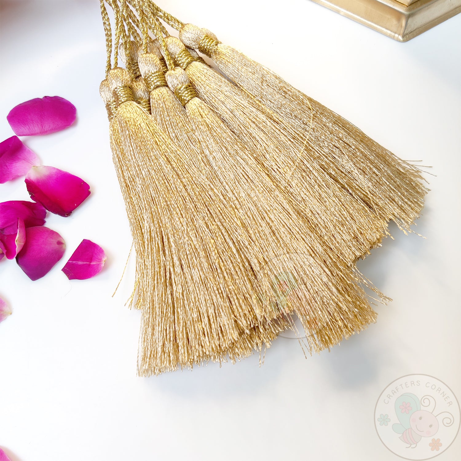 Golden - Silk Tassels (Large)