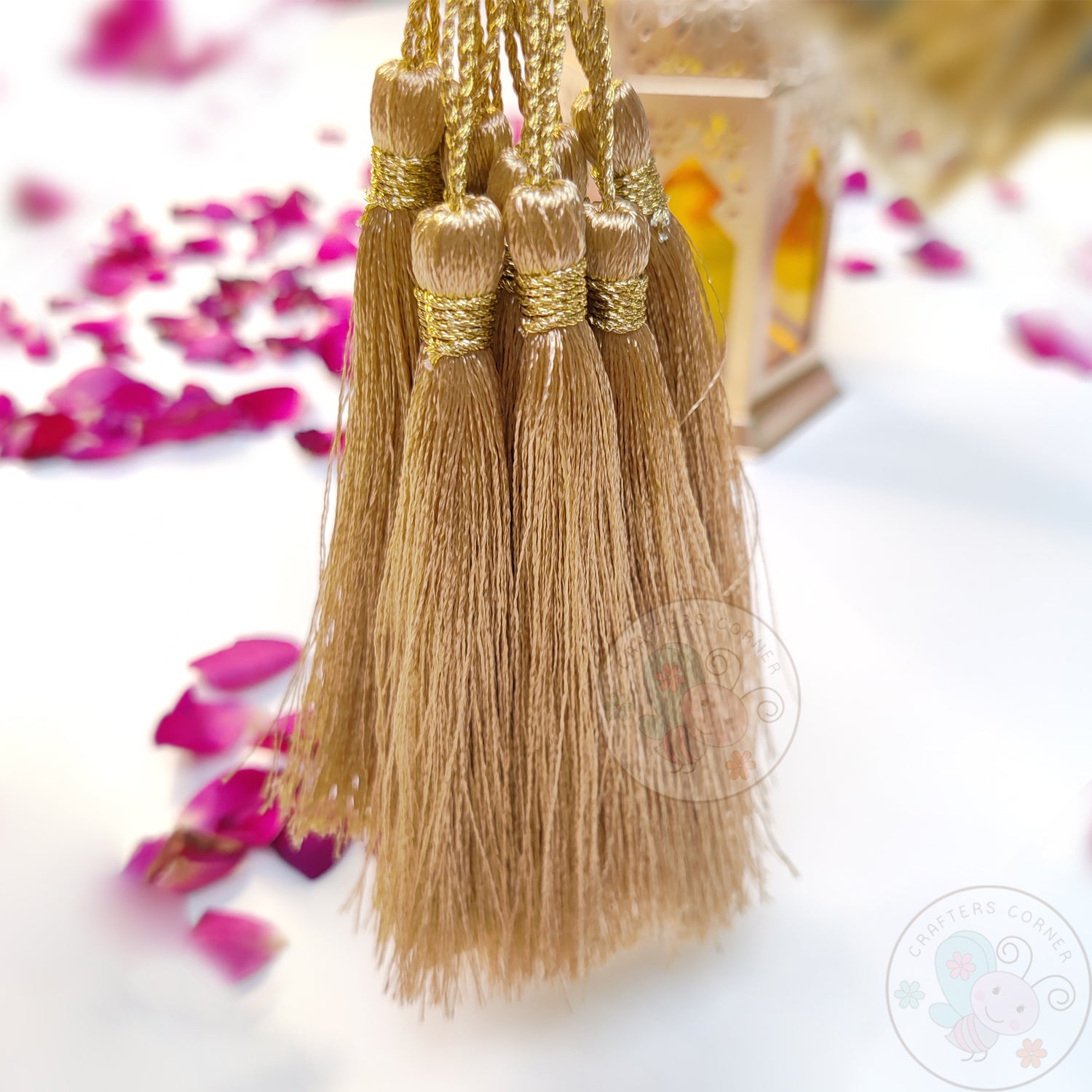 Golden - Silk Tassels (Large)