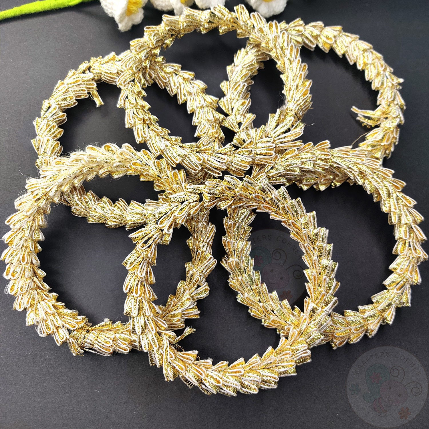 Golden Gota lace Ring