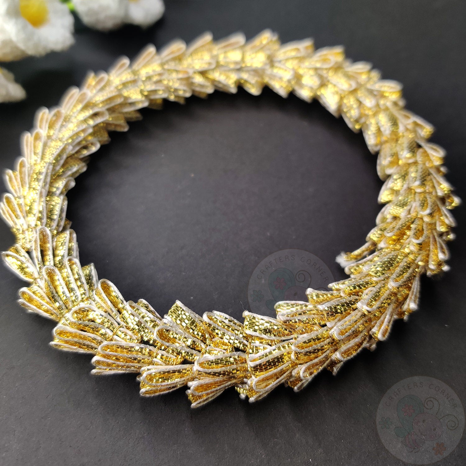 Golden Gota lace Ring