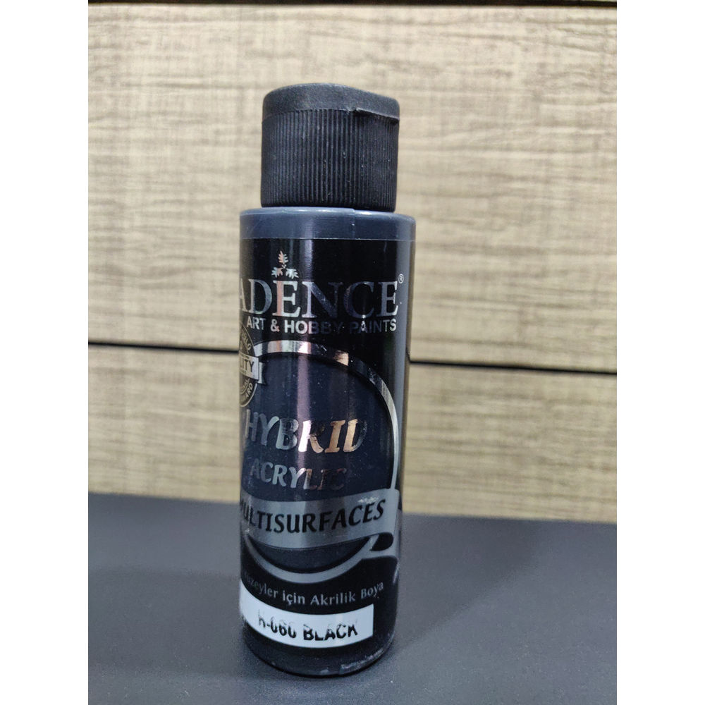 Black  - Hybrid Acrylic for Multisurfaces Paint