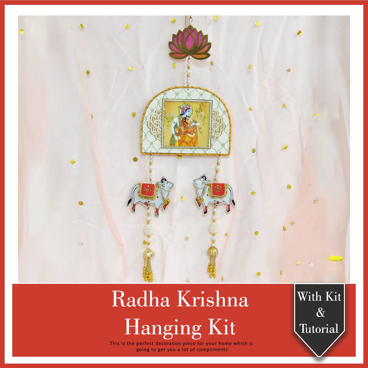 Radha Krishna Hanging Kit