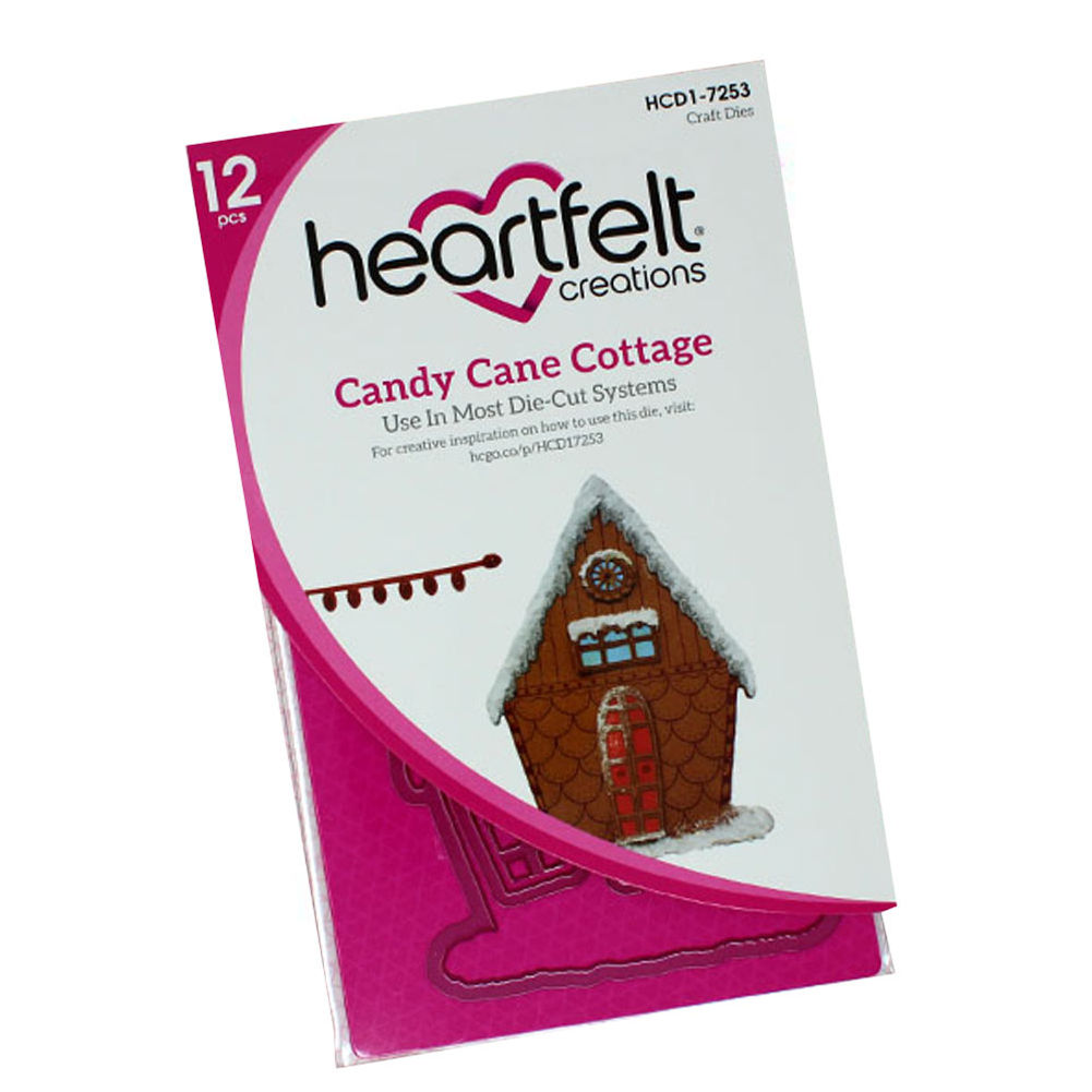 Candy Cane Cottage Die